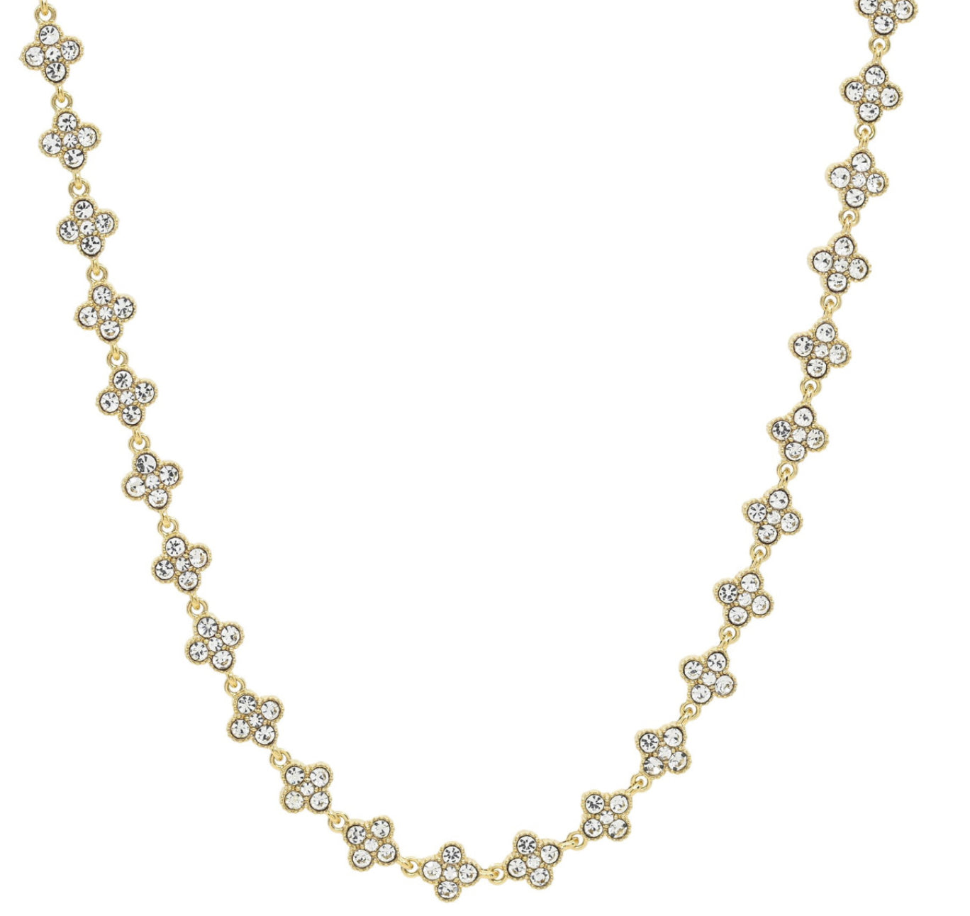 Colar Prestige Trevo com Zircónias