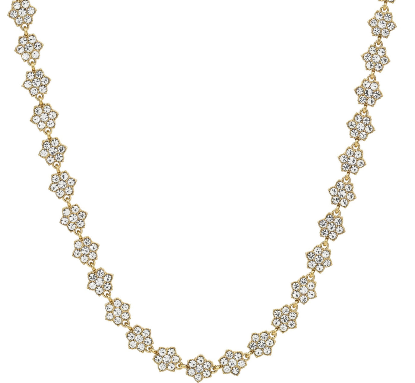 Colar Prestige Margaridas com Zircónias